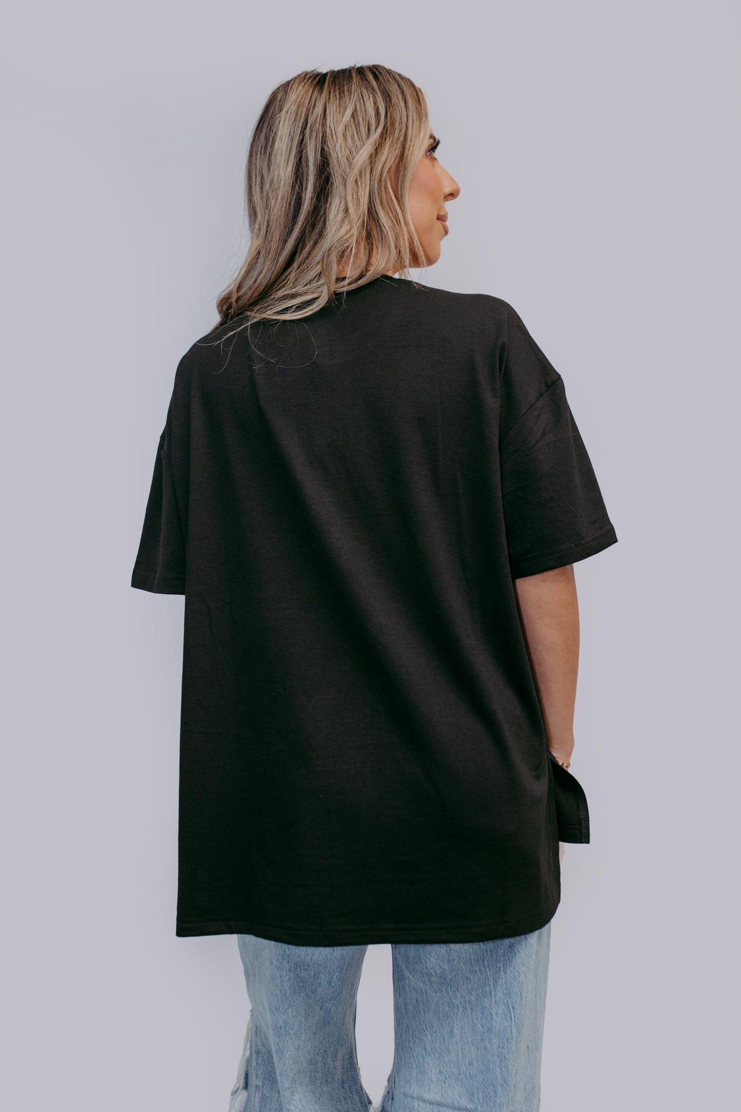 MK513 Game Day Sequins Football Tee