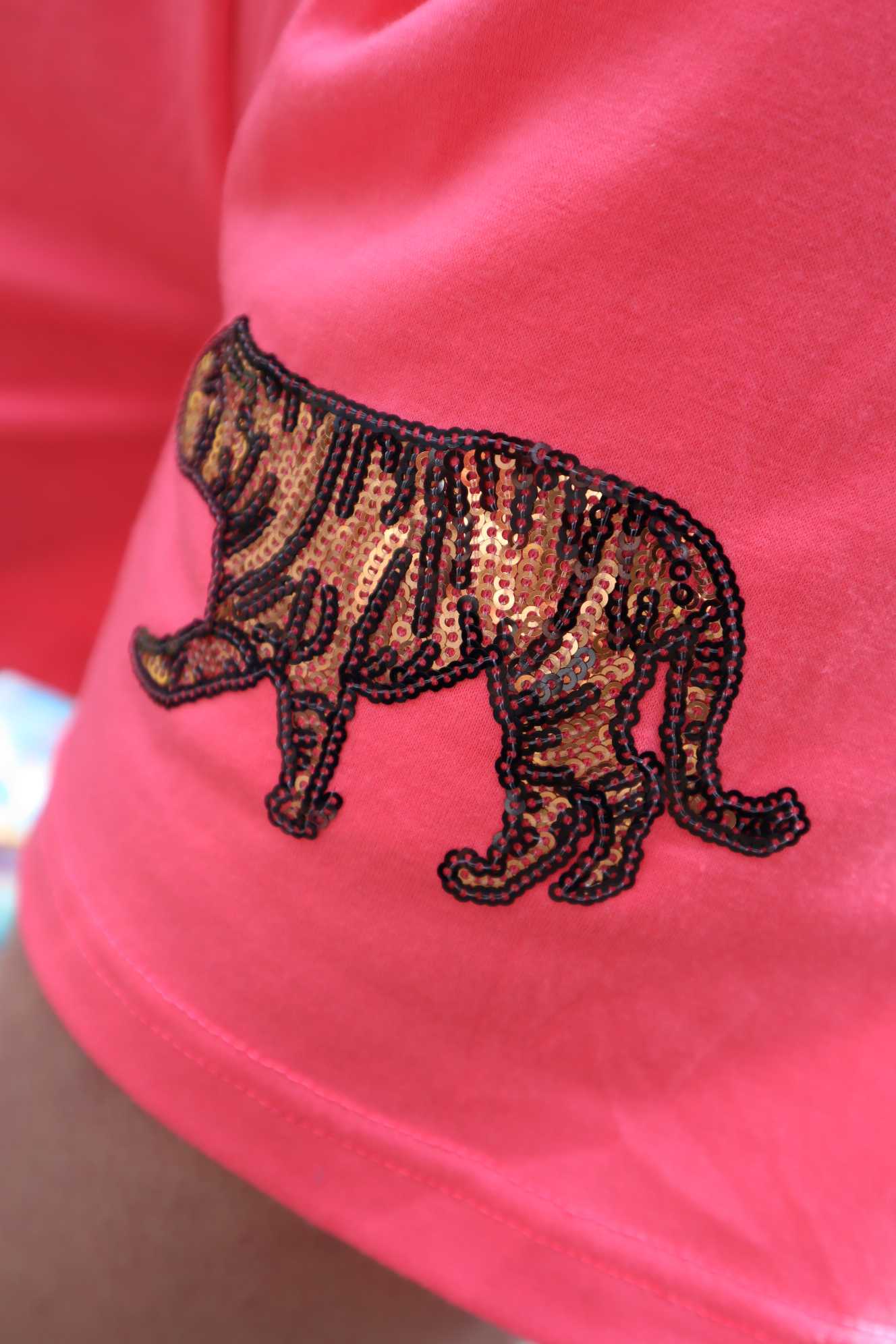 MK329 Sexy Beast Sequin Tiger Sets