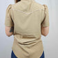 MK612 SL Button Down Shirt - Tan