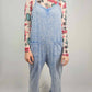 MK470 Acid Washed Jumpsuit - Blue