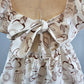 TZ94 Southern Belle Back Tie Blouse