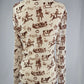 TZ101 Wild & Western Mesh Top