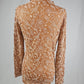 TZ97 Paisley Print Lace Blouse