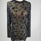 TZ106 Blame It on The Boots Mesh Top