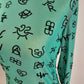 MK474 Branded 3D Print Mesh Top - Turquoise