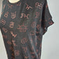 TZ100 3D Branded Blouse