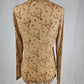 TZ107 Branded Longhorns Velvet Mesh Top