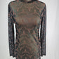 MK396 3D Printed Longhorn Mesh Top - Black/Brown