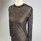 MK396 3D Printed Longhorn Mesh Top - Black/Brown
