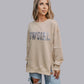 MK481 Cowgirl Sequin and Beaded Sweatshirt