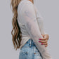 MK599 Sparkle Boots Mesh Top