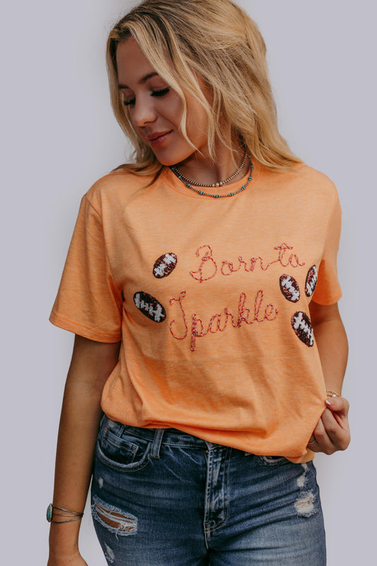 MK503 Born to be Sparkle SL Tee