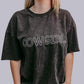 MK305 COWGIRL Embellished Mineral Washed Tee