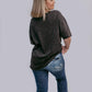 MK305 COWGIRL Embellished Mineral Washed Tee