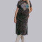 MK384 Aztec T Shirt Dress
