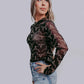 MK396 3D Printed Longhorn Mesh Top - Black/Brown