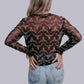 MK396 3D Printed Longhorn Mesh Top - Black/Brown