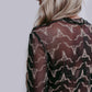 MK396 3D Printed Longhorn Mesh Top - Black/Brown