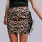 MK321 Fringed Filly SKORT- Leopard