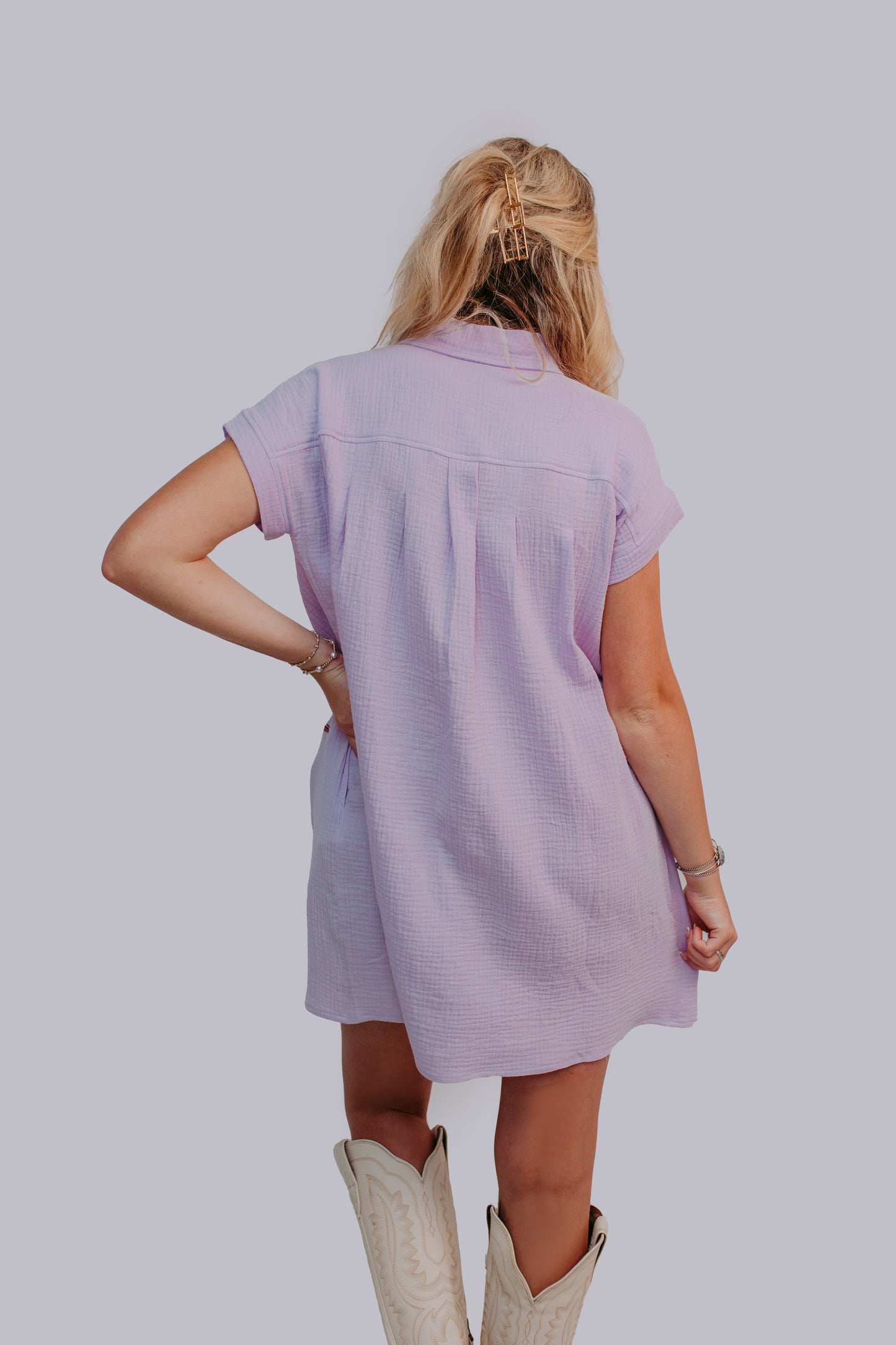 MK592 Sequins Beach Life Dress