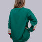 MK423 Santa Baby Sequin Embroidered Sweatshirt