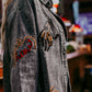 MK749 Wild West Embroidery Denim Shacket