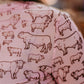 MK532 Western Farm Animal Mesh Top