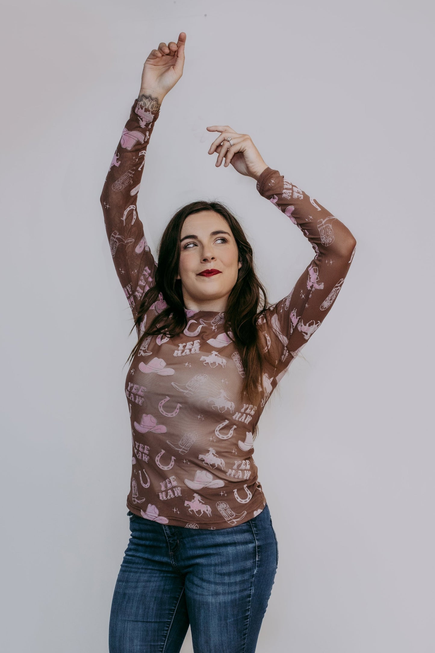 MK589 YeeHaw 3D Print Mesh Top