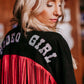 MK358 Sequins Rodeo Fringe Shirt