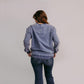 MK159 Basic Acid Washed Sweatshirt -Navy