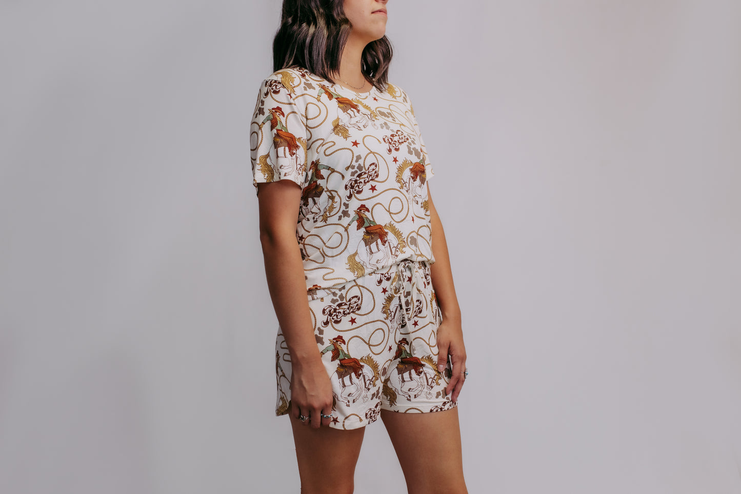 TZ30 Rodeo Modal Pajamas Shorts sets