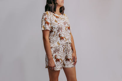 TZ30 Rodeo Modal Pajamas Shorts sets