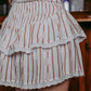 MK630 Ruffled Boot Skort