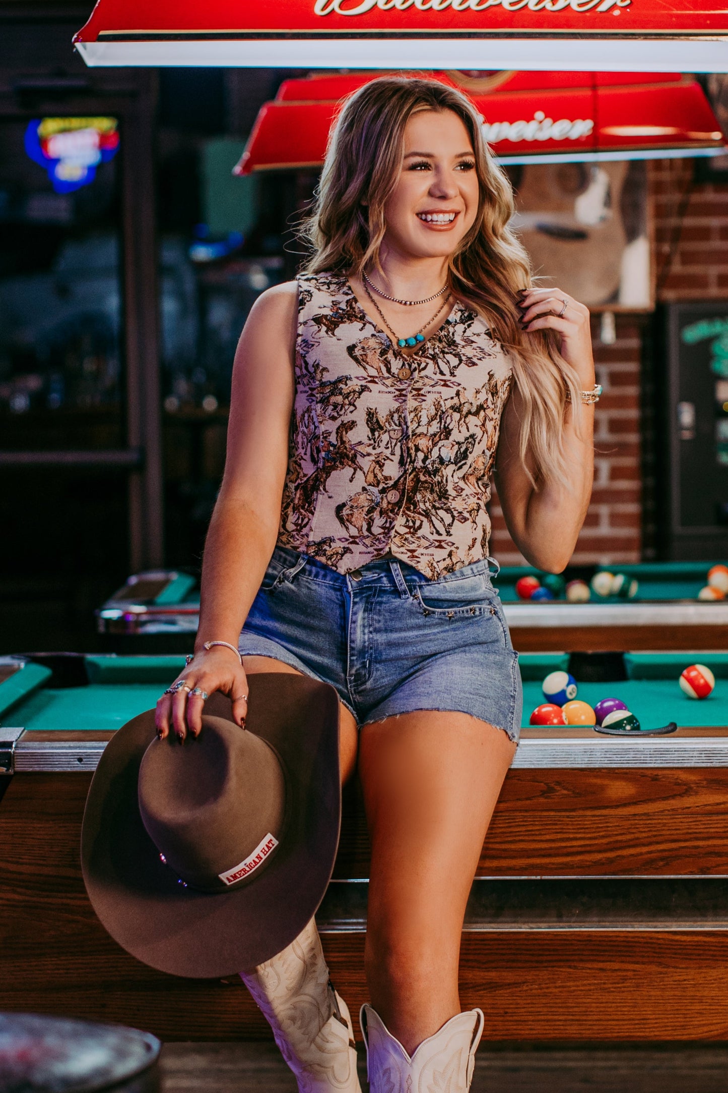 MK723 Buckaroo Western Vest