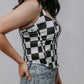 MK629 Checkered Corset