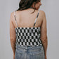 MK629 Checkered Corset