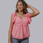 MK631 Back Bow Boot Blouse