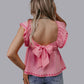 MK631 Back Bow Boot Blouse