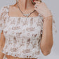 MK647 Western Scene 2 Piece Skort Set