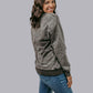 MK573 Plain Acid Wash Sweatshirt
