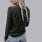 MK479 Tooled Leather Mesh Top