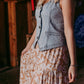 MK671 Sterling Denim Vest