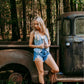 MK411 Sterling Denim Vest