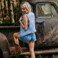 MK411 Sterling Denim Vest