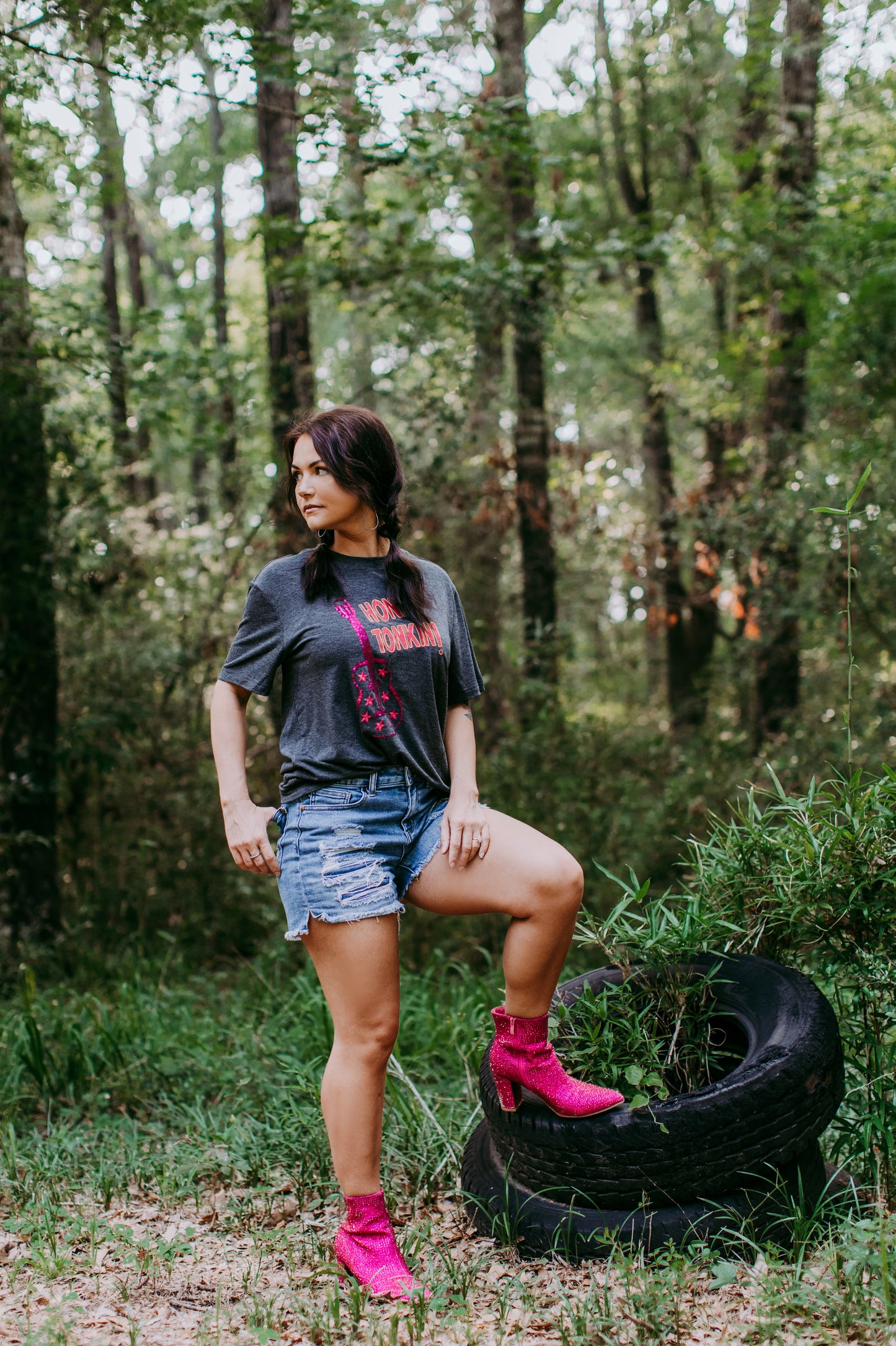 MK485 Honky Tonkin SL Tee
