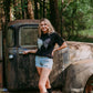 MK493 Butterfly Gold Foil SL Tee