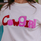 MK334 Cowgirl Embroidery Sequins Tee