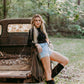 MK498 Sunshine Velvet Printed Mesh Top