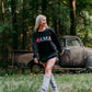 MK393 MAMA Embroidery Sweatshirt