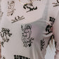 MK727 Giddy Up Velvet Mesh Top